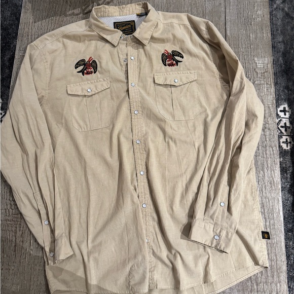 Howler Brothers GUACHO SNAPSHIRT. - Picture 7 of 11